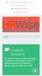 Mobile Screenshot of hrwiseinc.com