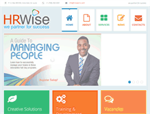 Tablet Screenshot of hrwiseinc.com